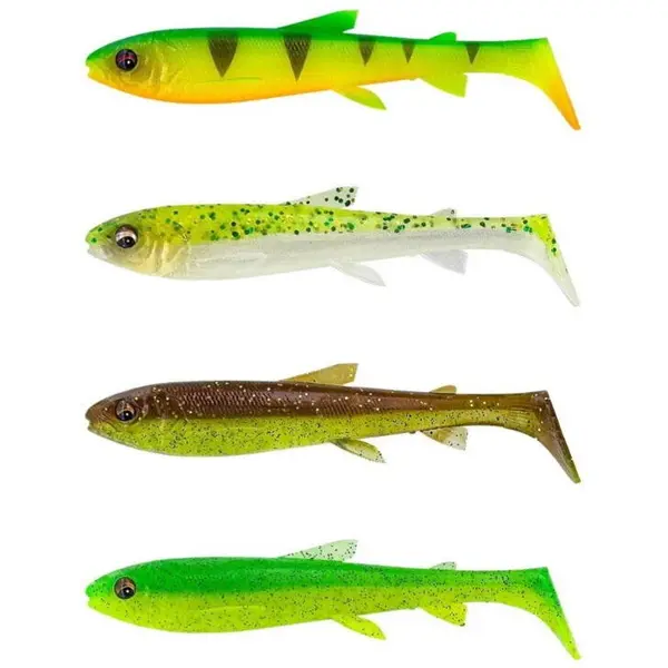 3D Whitefish Shad Mix 9cm 7g 4buc Dark Water Mix