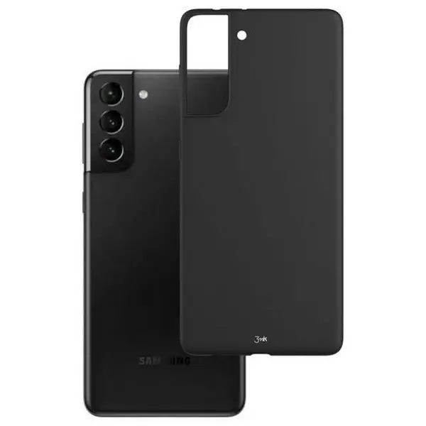 3MK Carcasa 3mk Matt Case pentru Samsung Galaxy S21 Plusm, Negru