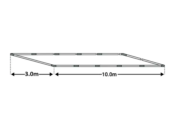 3x10m Cadru baza cort ECONOMY - Default Title