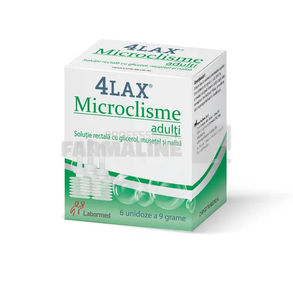 4 Lax Microclisme adulti 6 unidoze