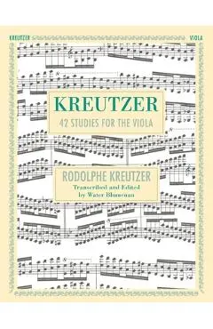 42 Studies: Transcribed for Viola (Schirmer's Library of Musical Classics, Volume 1737) - Walter Blumenau