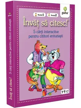 5 carti interactive pentru cititori entuziasti. Nivelul 1+2/***