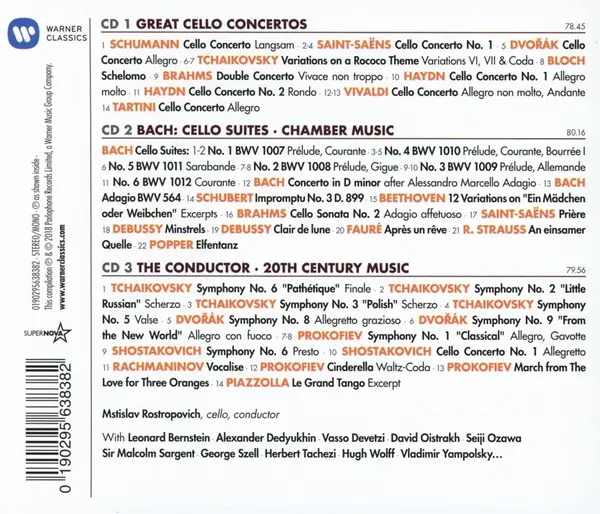 50 Best Rostropovich | Mstislav Rostropovich