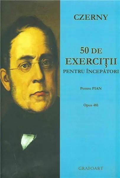 50 de exercitii pentru incepatori, pentru pian, opus 481 | Carl Czerny