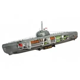5078 deutsches uboot typ xxi mit interieur