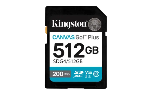 512GB SDXC Canvas Go Plus Gen4 200MB/s C 512GB SDXC Canvas Go Plus Gen4 200MB/s C