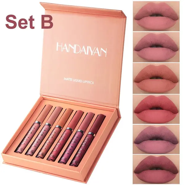 6 Rujuri lichide mate rezistente la transfer - Set B