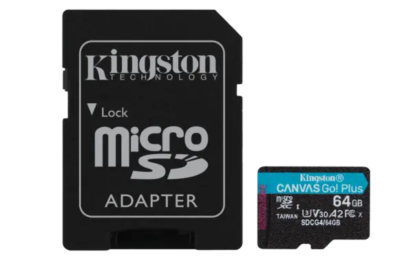 64GB microSDXC Canvas Go Plus Gen4 200MB 64GB microSDXC Canvas Go Plus Gen4 200MB