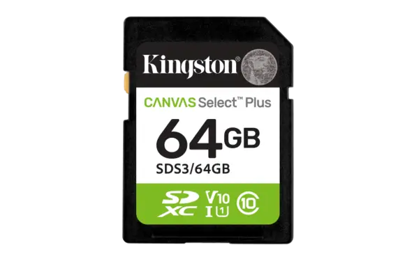 64GB SDXC Canvas Select Plus Gen3 100MB/ 64GB SDXC Canvas Select Plus Gen3 100MB/