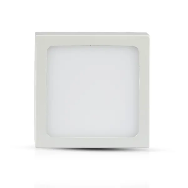 6W Panou LED, Montaj la suprafață, Premium, Pătrat Alb natural