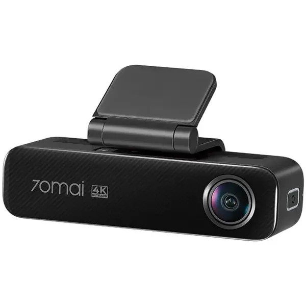 70MAI Camera auto 70mai 4K M800, 3840 × 2160 pixeli, senzor imagine Sony Starvis 2 (IMX678), 500 mAh, Negru