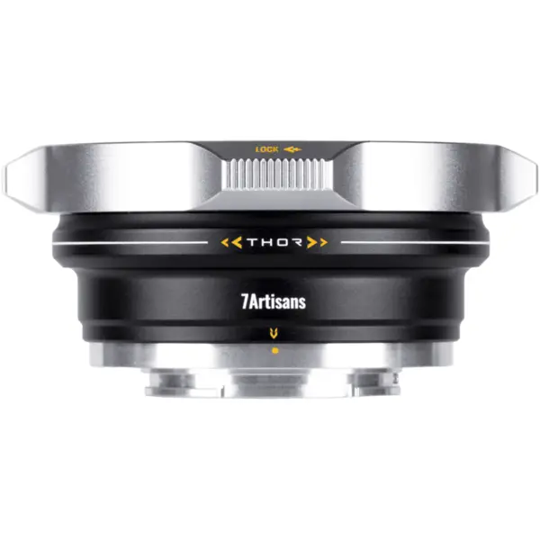7Artisans Kit Adaptor Montura 7Artisans THOR PL-Mount, Kit Inele Conversie - Adaptor 4 in 1 E/L/RF/Z, Negru-Argintiu