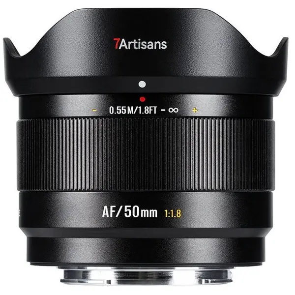 7Artisans Obiectiv AF 7Artisans 50mm F1.8 STM APS-C, Sony E, NEX