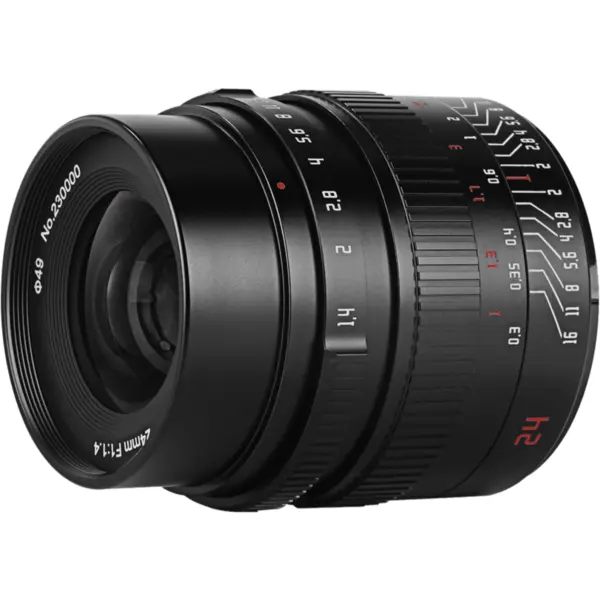 7Artisans Obiectiv manual 7Artisans 24mm F1.4 Fuji (FX Mount)