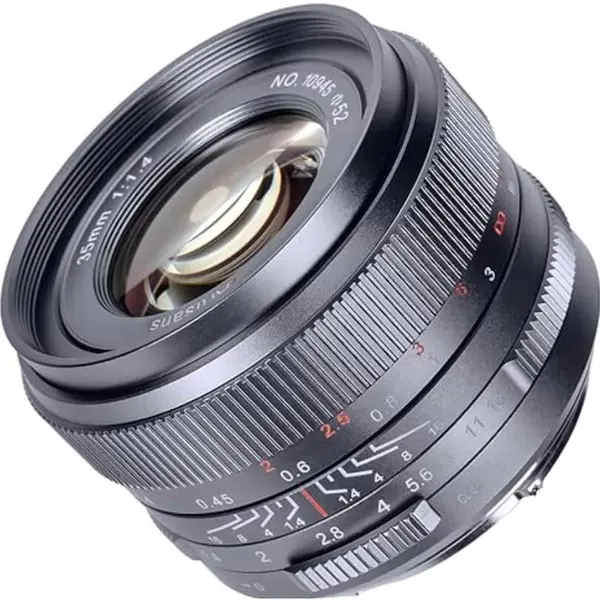7Artisans Obiectiv Manual 7Artisans 35mm F1.4 Mark III Full Frame Titanium Gray L Mount