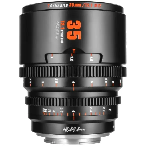 7Artisans Obiectiv Manual 7Artisans HOPE 35mm T2.1 S35 Cine Lens Fuji FX