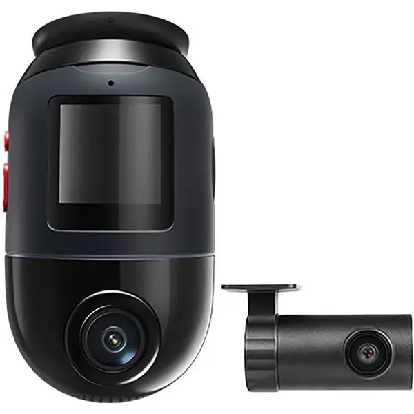7MAI Camera video auto 70mai Dash Cam X800, 4K 360, SD 128GB, Negru