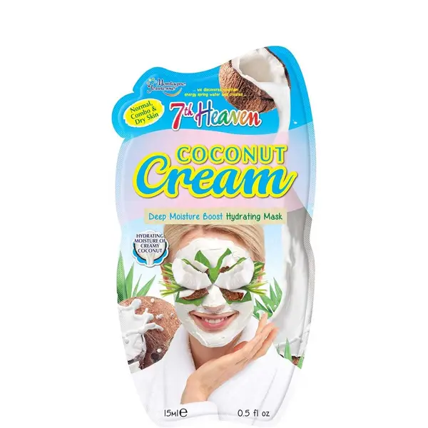 7th Heaven Coconut Cream Deep Moisture Boost Hydrating Mask 15ml