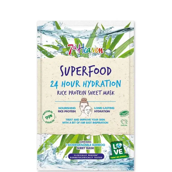 7th Heaven Superfood Hydration Rice Protein Sheet 18g