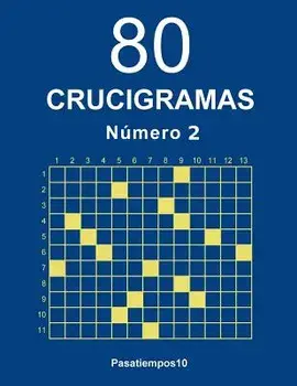 80 Crucigramas - N. 2, Paperback/Pasatiempos10