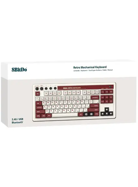 8bitdo Mechanical Keyboard Fami Edition