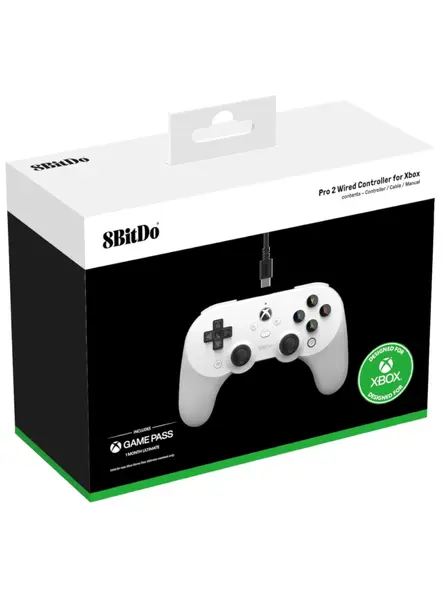 8bitdo Pro 2 Wired White