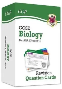 9-1 GCSE Biology AQA Revision Question Cards, Hardback/CGP Books