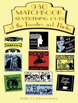 930 Matchbook Advertising Cuts of the Twenties and Thirties, Paperback/Trina Robbins