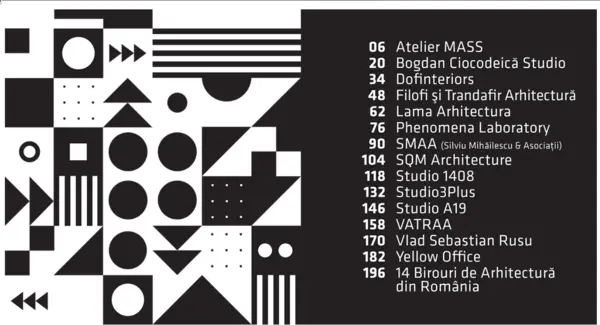 A ≤ 40. 14 Birouri de Arhitectura din Romania |