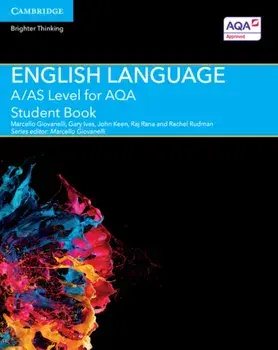 A/AS Level English Language for AQA Student Book, Paperback/Rachel Rudman