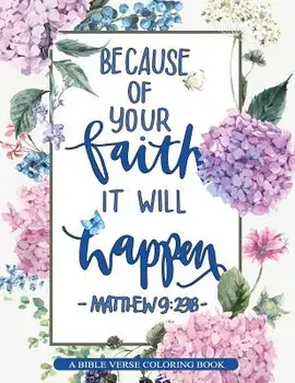 A Bible Verse Coloring Book: Inspirational Christian Coloring Books for Adults, Paperback/V. Art