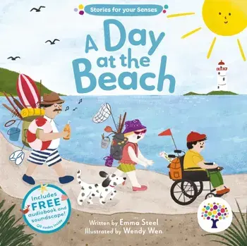 A Day at the Beach, Board book/Emma Steel