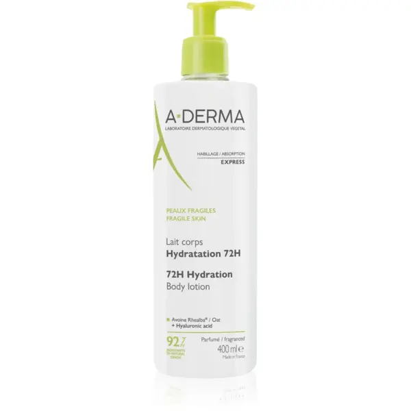 A-Derma Essentials Body Lotion 72h Hydration loțiune de corp hidratantă 400 ml
