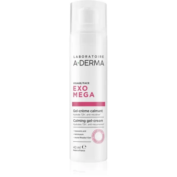 A-Derma Exomega Calming Gel-Cream gel-cremă hidratantă și calmantă 40 ml