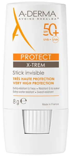 A-Derma Protect Stick invizibil X-trem, SPF50+, 8 g