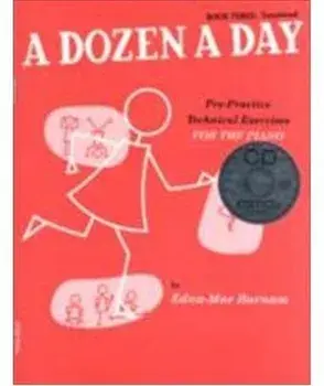 A Dozen a Day Book 3 + CD/Edna Mae Burnam
