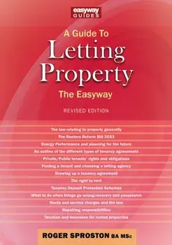 A Guide to Letting Property. Revised Edition - 2024, Paperback/Roger Sproston