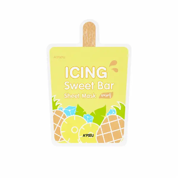 A’pieu - Icing Sweet Bar Sheet Mask Pineapple, 1 sheet