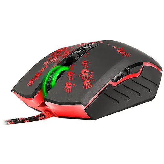 A4tech A4tech Bloody A60 Blazing, backlit gaming mouse V-Track, 6200 DPI, USB, black