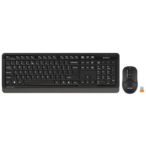 A4tech Set tastatura + mouse A4TECH FG1012, wireless, 2.4 GHz, Negru