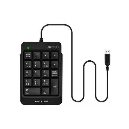 A4tech Tastatura numerica A4Tech Fstyler FK13P, USB, Black