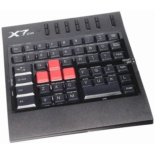 A4tech Tastatura pentru jocuri A4Tech G100, USB, Negru