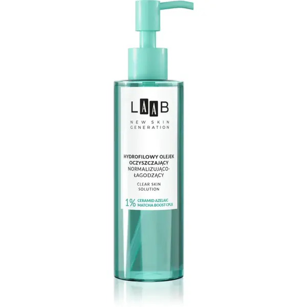 AA Cosmetics LAAB Clear Skin Solution ulei calmant pentru curatare pentru ten gras și mixt 200 ml