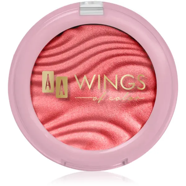 AA Wings of Color Blush & Go fard de obraz compact culoare 03 Coral Pink 4.5 g