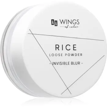 AA Wings of Color Rice pudra pulbere transparentă