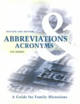 Abbreviations & Acronyms: Revised 2nd Edition, Paperback/Kip Sperry