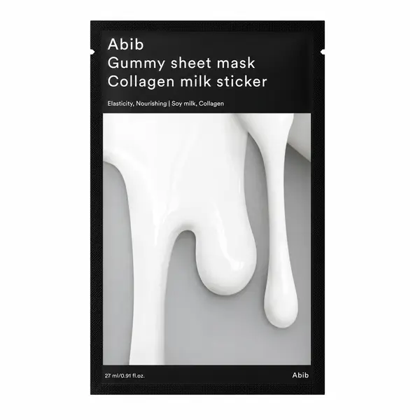 Abib - Gum Sheet Mask Collagen Milk Sticker, 1 sheet