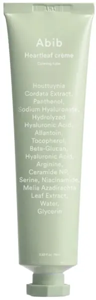 Abib Heartleaf Cremă de față calmantă, 75 ml