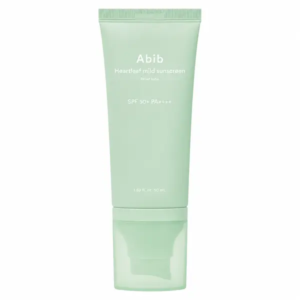 ABIB - Heartleaf Mild Sunscreen Relief Tube, 50ml