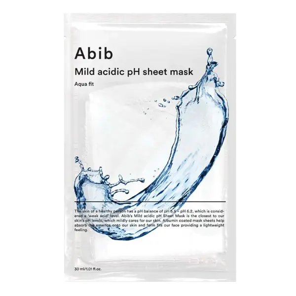 ABIB - Mild Acidic Ph Sheet Mask Aqua Fit, 1 sheet